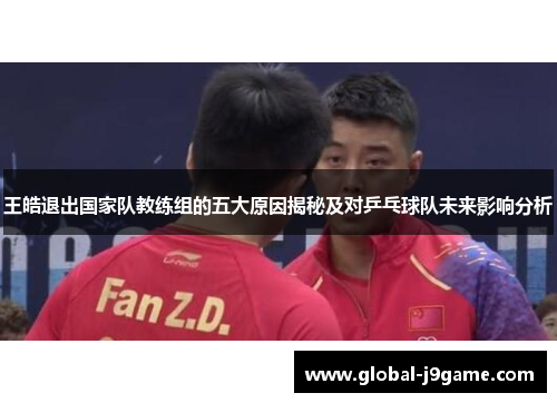 王皓退出国家队教练组的五大原因揭秘及对乒乓球队未来影响分析